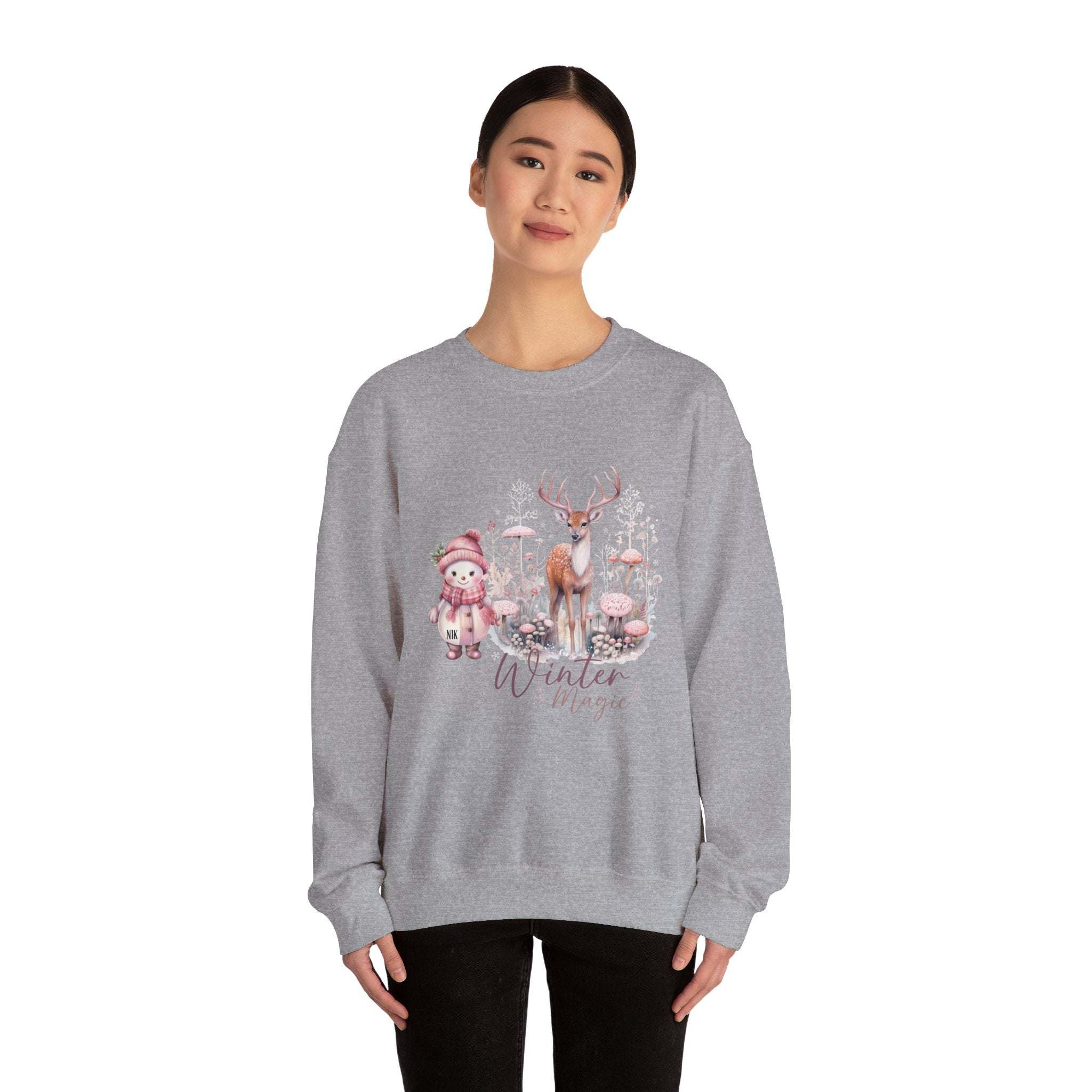 Winter Magic Unisex Heavy Blend™ Crewneck Sweatshirt